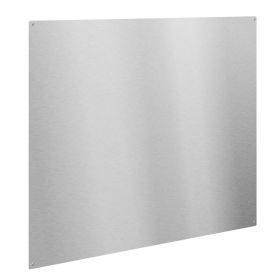 30" x 24" Stainless Steel Backsplash for Stove, Ultra Flat Splatter Guard, Wall Shield Range Hood Backsplash, Easy Clean Kitchen Wall Metal Panel