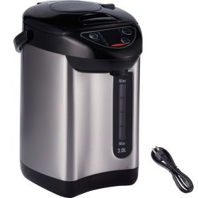 Hot Water Dispenser, Adjustable 4 Temperatures Water Boiler and Warmer, 304 Stainless Steel Countertop Water Heater, 3-Way Dispense for Tea