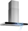 30 inch / 36 inch Island Range Hood 700 CFM Dual-Sided Ceiling Mount Vent Hood, Convertible Ducted/Ductless, Touch,Gesture & Remote Control